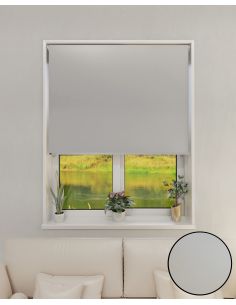 Cortina Roller Black Out Gris claro 2,00 x 1,65