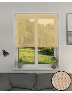 Cortina Roller Sun Screen 6% Beige 1,60 x 1,65