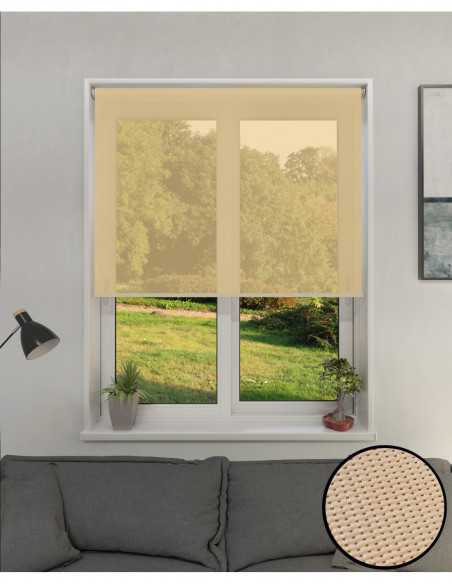 Cortina Roller Sun Screen 6% Beige 1,80 x 2,20