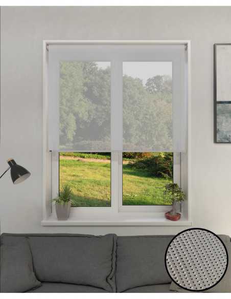 Cortina Roller Sun Screen 6% Gris 1,50 x 2,20