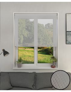 Cortina Roller Sun Screen 6% Gris 1,60 x 1,65