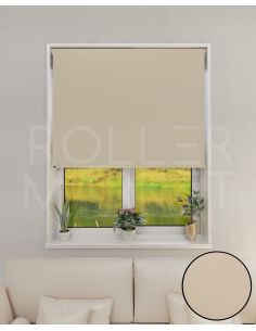 Cortina Roller Black Out Beige 0,90 x 1,65