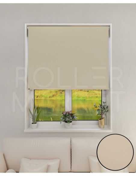 Cortina Roller Black Out Beige 1,60 x 1,65