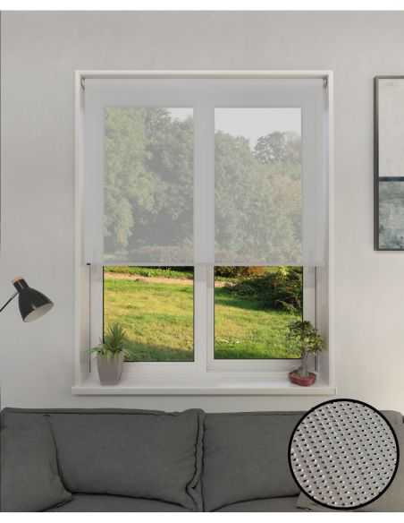 Cortina Roller Sun Screen 6% Gris 1,60 x 1,65